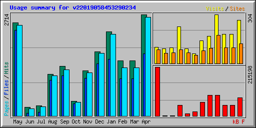Usage summary for v22019058453290234